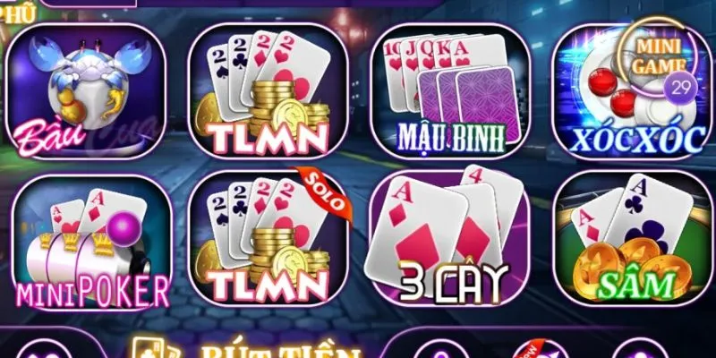 Khám phá top 5 game bài ăn tiền hot nhất hiện nay